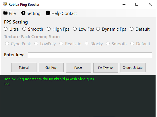 Roblox Ping Booster Software